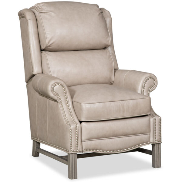 Alta Cement 37-Inch Pushback Reclining Wing Chair, image 1
