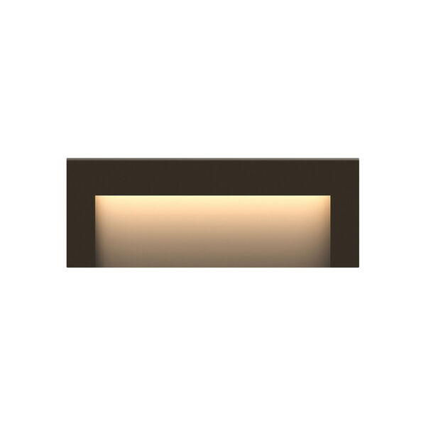 Taper Bronze Eight-Inch ADA LED Outdoor Step Light, image 2