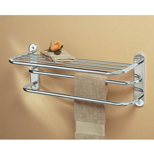 Allied Brass Vanity Top 3 Swing Arm Guest Towel Holder with 