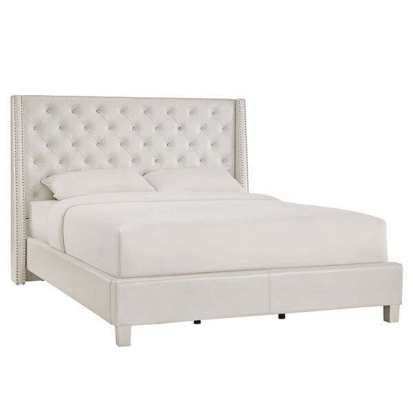 Sotello Crystal Tufted Queen Bed, image 2