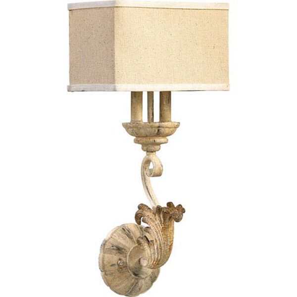 Florence Persian White Two-Light Wall Sconce, image 1