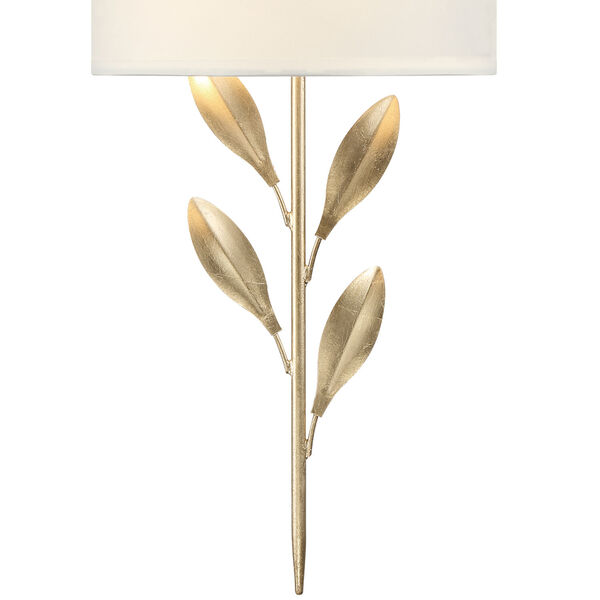 Broche Antique Gold Two-Light Wall Sconce, image 2