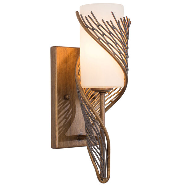 Flow Hammered Ore One Light Wall Sconce, image 2