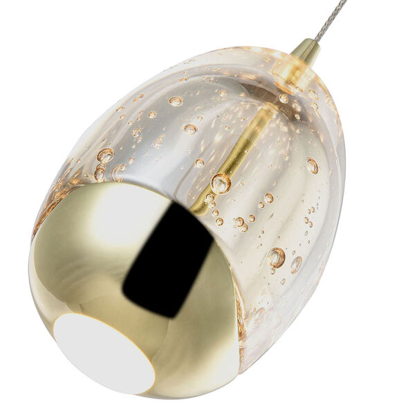 Venezia Gold Integrated LED Pendant, image 1