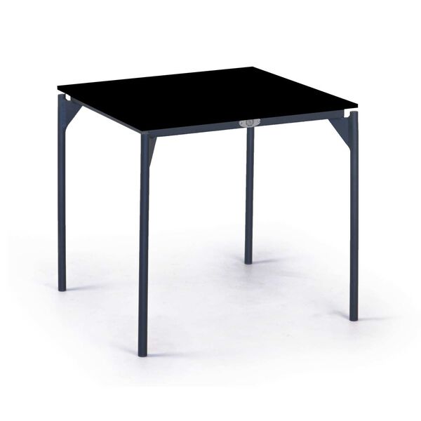 Boston Carbon Side Table with Glass, image 1