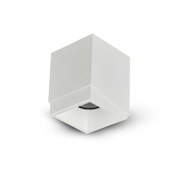 Node White 20W Square LED Flush Mounted Downlight, image 1