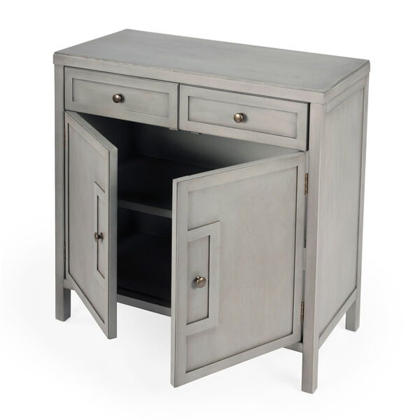 Imperial Gray Console Cabinet, image 4