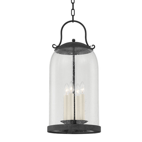 Napa County French Iron Four-Light Outdoor Pendant, image 1