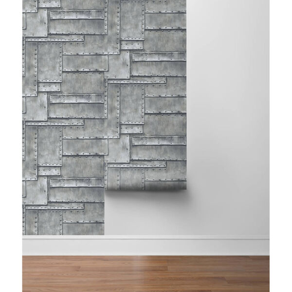 NextWall Fuselage Panel Peel and Stick Wallpaper, image 4
