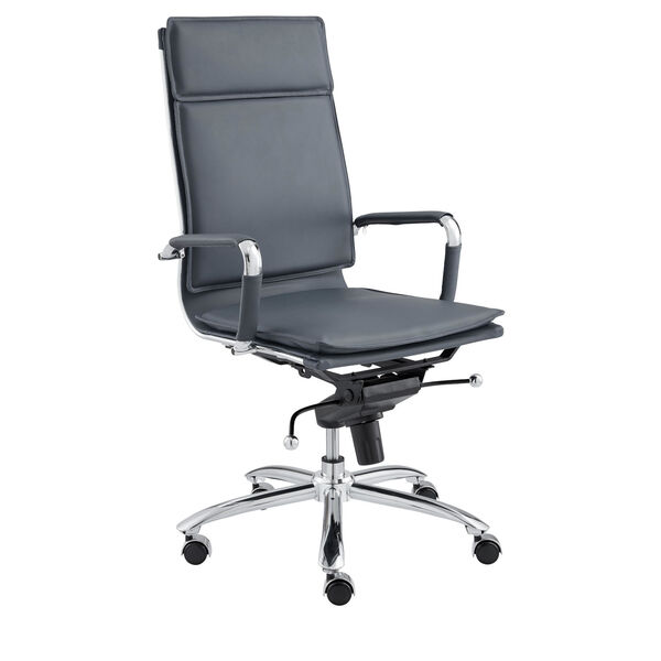 Gunar Blue 26-Inch Pro High Back Office Chair, image 2