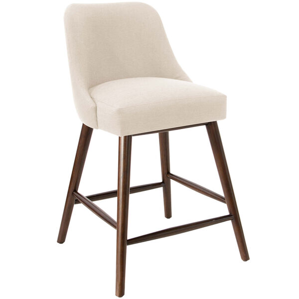 Linen Talc 38-Inch Counter Stool, image 1
