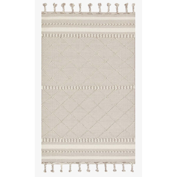 Sawyer Silver Rectangular: 2 Ft. 3 In. x 3 Ft. 9 In. Area Rug, image 1