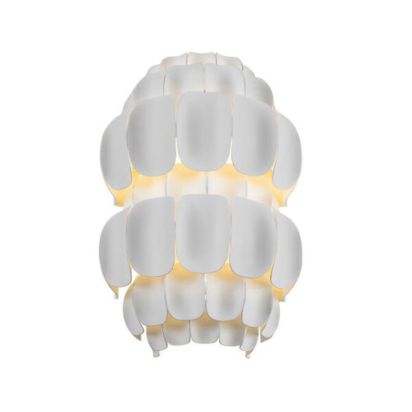 Swoon Matte White Two-Light Wall Sconce, image 4