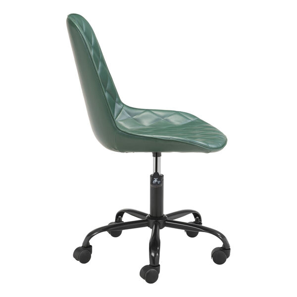 Ceannaire Green and Black Office Chair, image 3