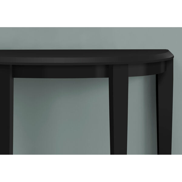 Black Hall Console Table, image 4