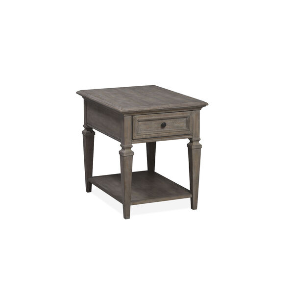 Lancaster Dove Tail Grey End Table, image 1