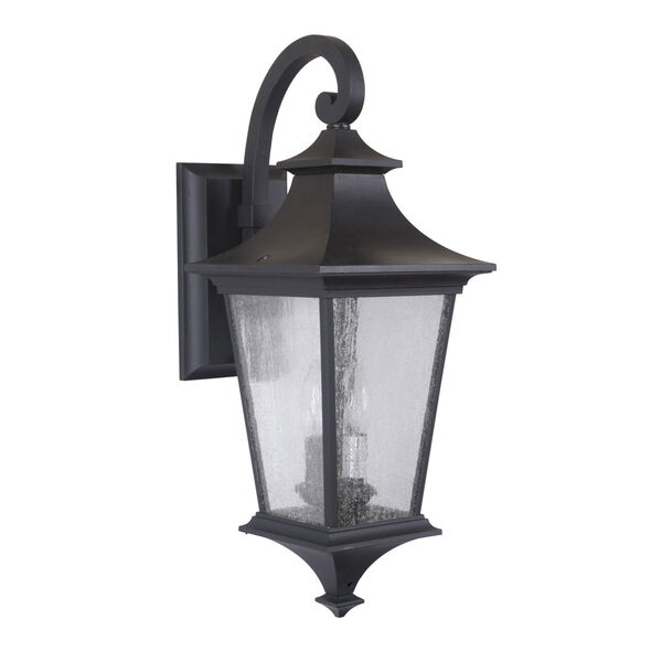 Argent II Midnight Two-Light Outdoor Wall Mount, image 1