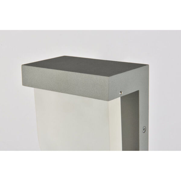 Raine Silver Six-Light LED Outdoor Wall Sconce, image 5