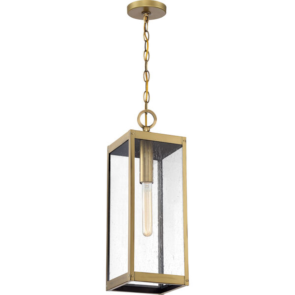Westover Antique Brass One-Light Outdoor Pendant, image 3
