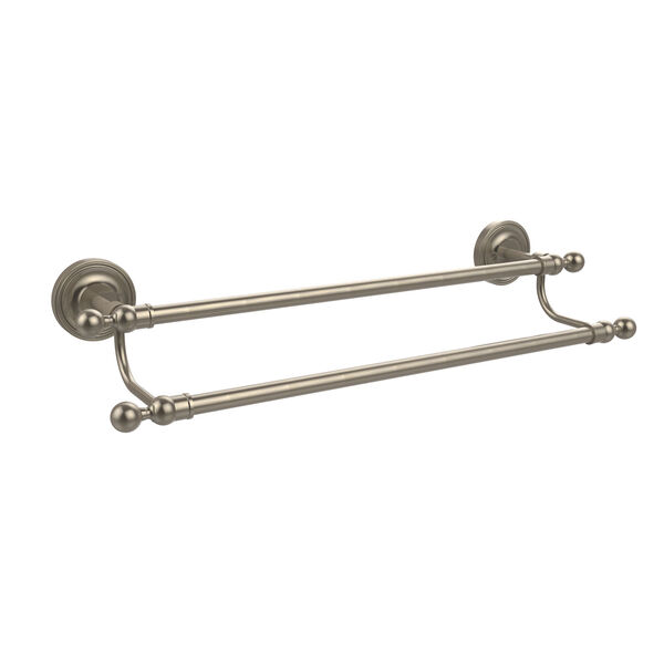 Regal Collection 24 Inch Double Towel Bar, Antique Pewter, image 1