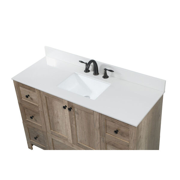 Soma Natural Oak 48-Inch Single Bathroom Vanity, image 3