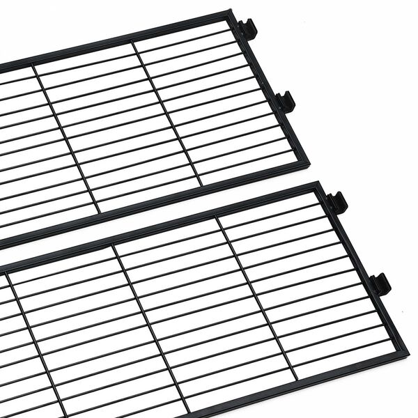 Xtra Storage Black Shelf Deluxe Metal Extension, Set of Two, image 6