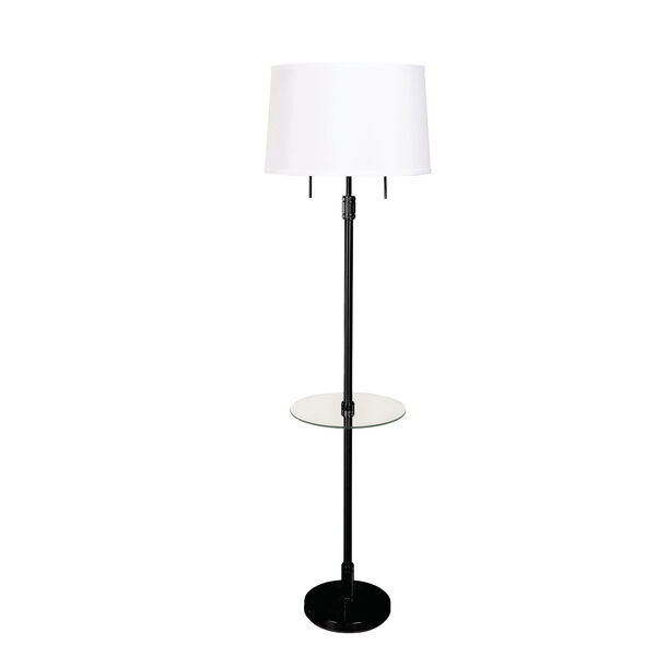 Killington Black Two-Light Floor Lamp, image 1