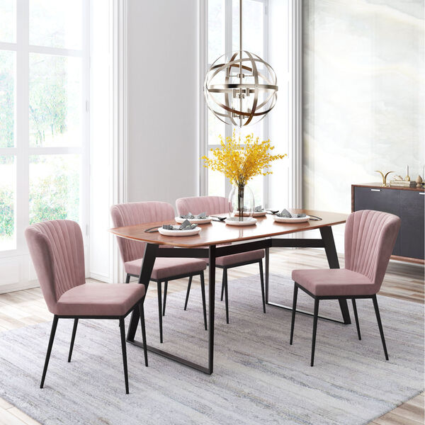 Tolivere Pink and Black Dining Chair, Set of Two, image 2