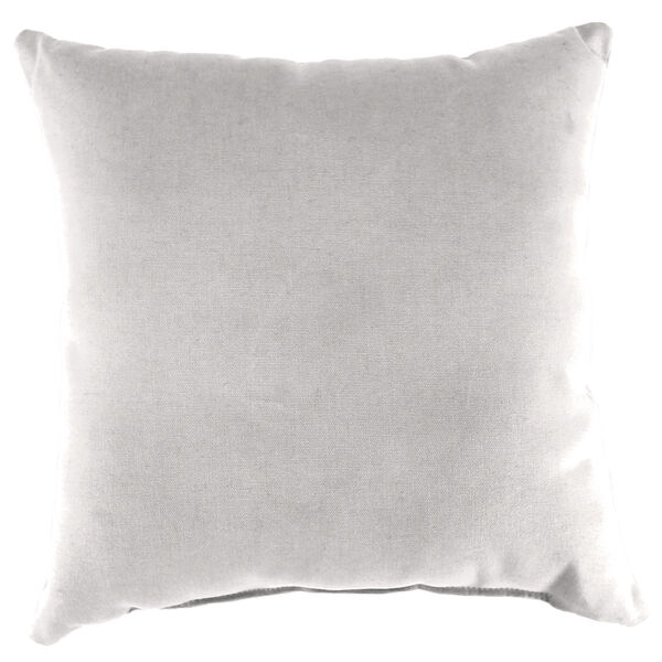 Canvas Natural Outdoor Square Toss Pillow, image 1