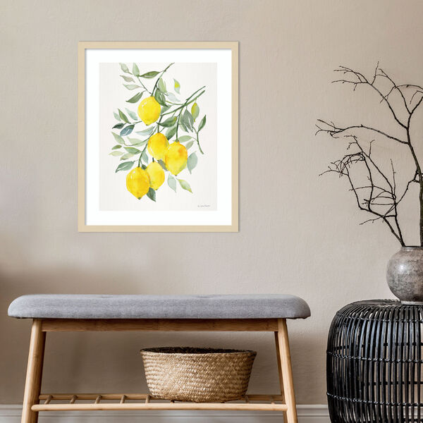 Patricia Shaw Brown Lemon Citrus 21 x 25 Inch Wall Art, image 4