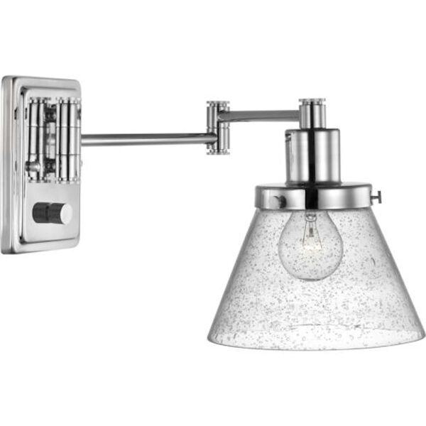 Bryant Polished Nickel One-Light Wall Sconce, image 2