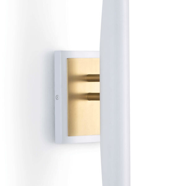 Redford White Two-Light LED Wall Sconce, image 3