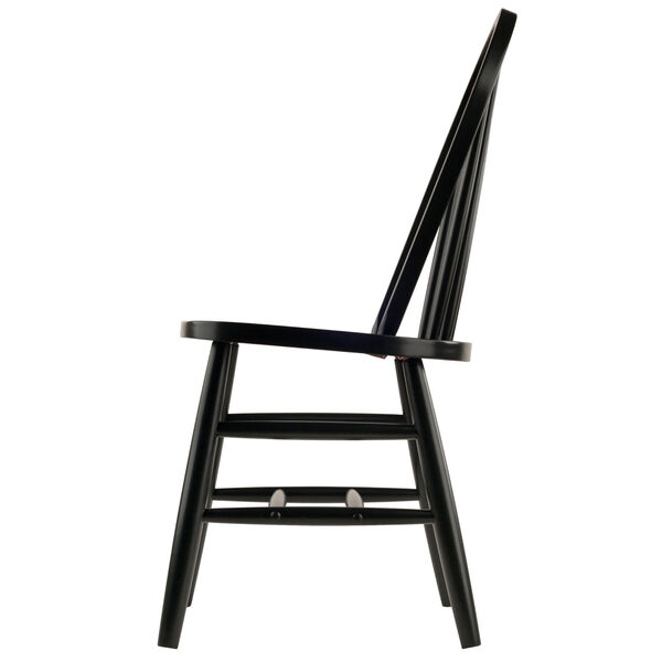 Windsor Black Chair, Set of 2, image 3