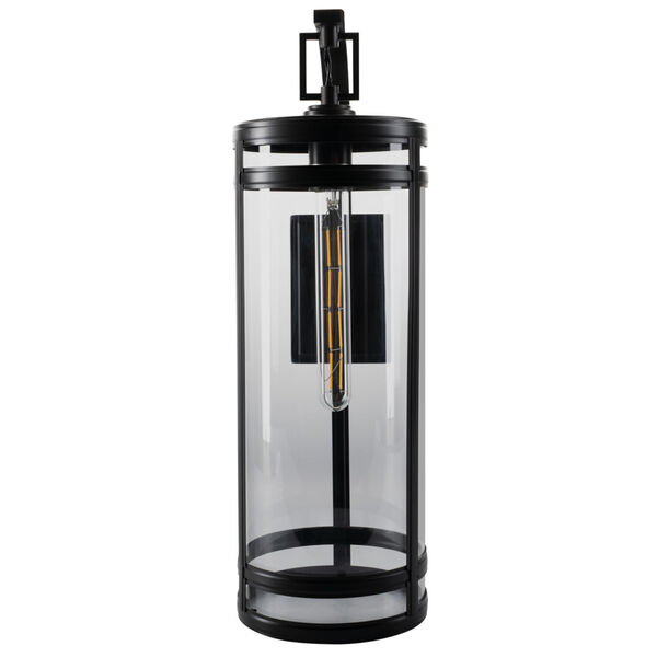 New Yorker Acid Dipped Black One-Light Outdoor Wall Mount, image 2