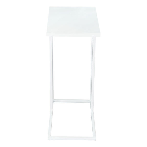 Atom White Side Table, image 4