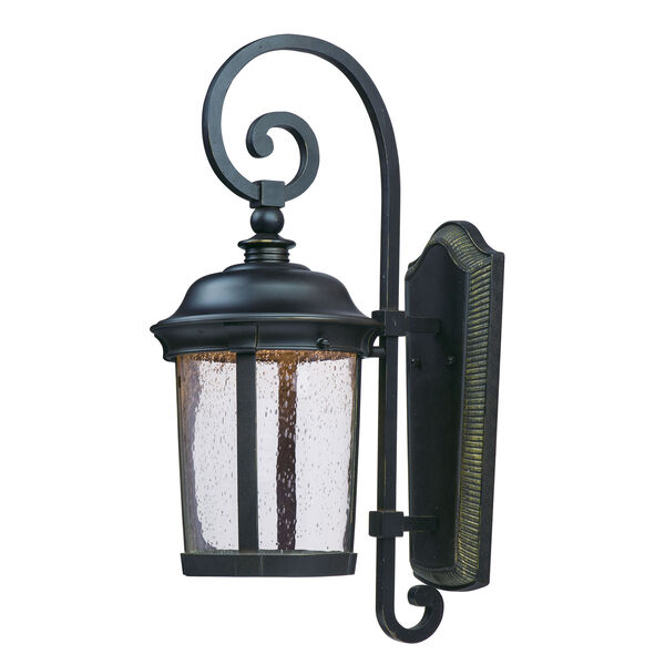 Dover LED Bronze One-Light Nine-Inch Outdoor Wall Sconce, image 1