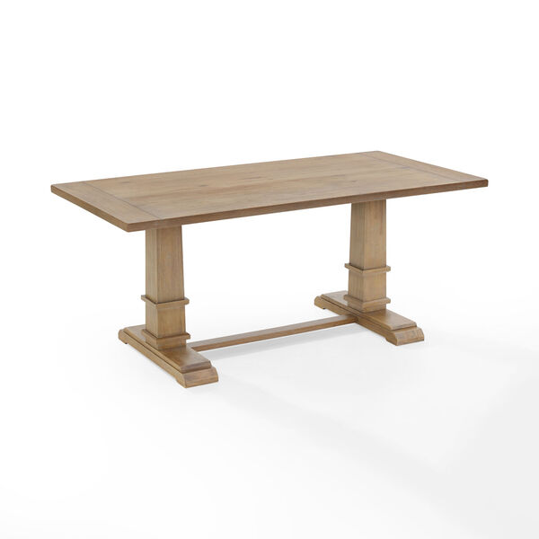 Joanna Rustic Brown Dining Table, image 5