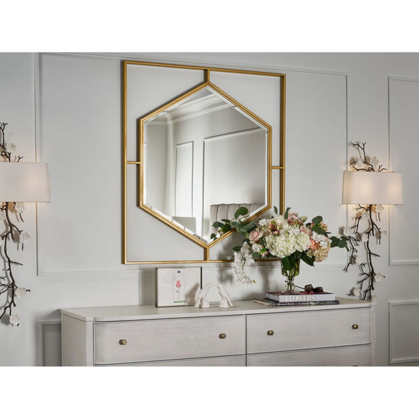 Miranda Kerr Love Joy Bliss Soft Gold Wall Mirror, image 1