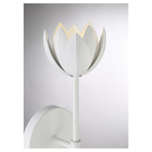 Lowry White LED Wall Sconce, image 6
