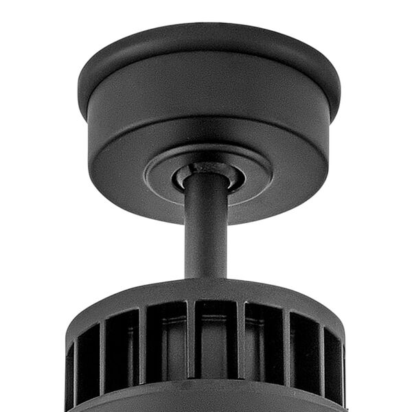 Draftsman Matte Black 60-Inch LED Ceiling Fan, image 7