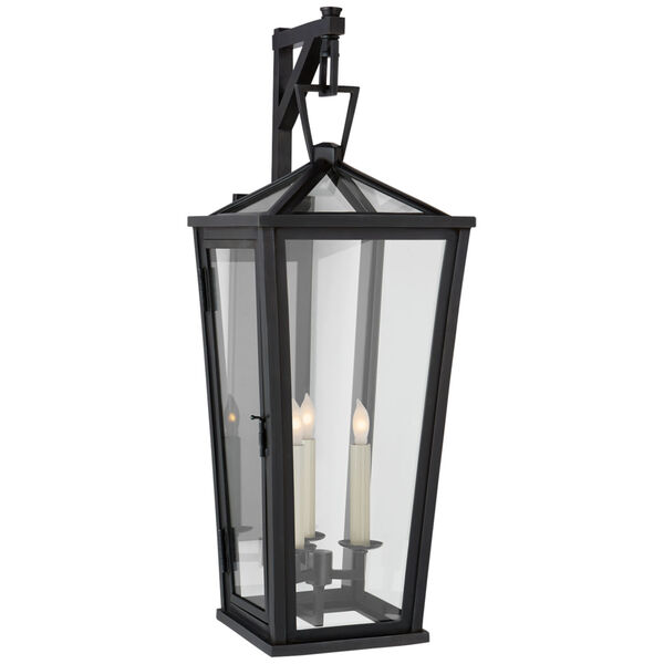 Darlana Tall Bracketed Wall Lantern By Chapman and Myers, image 1