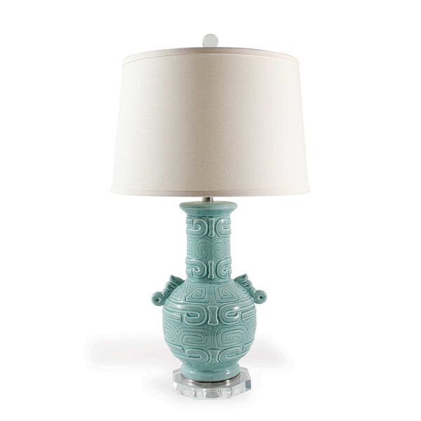 Dynasty Celadon One-Light Table Lamp, image 2