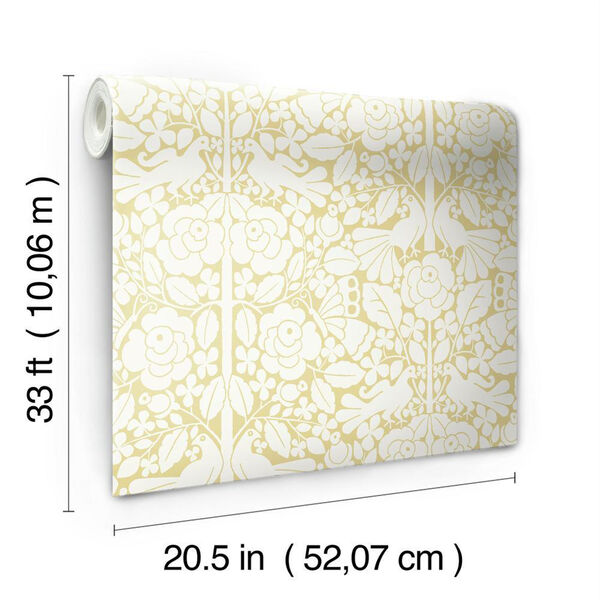 Fairy Tales Yellow Wallpaper, image 3