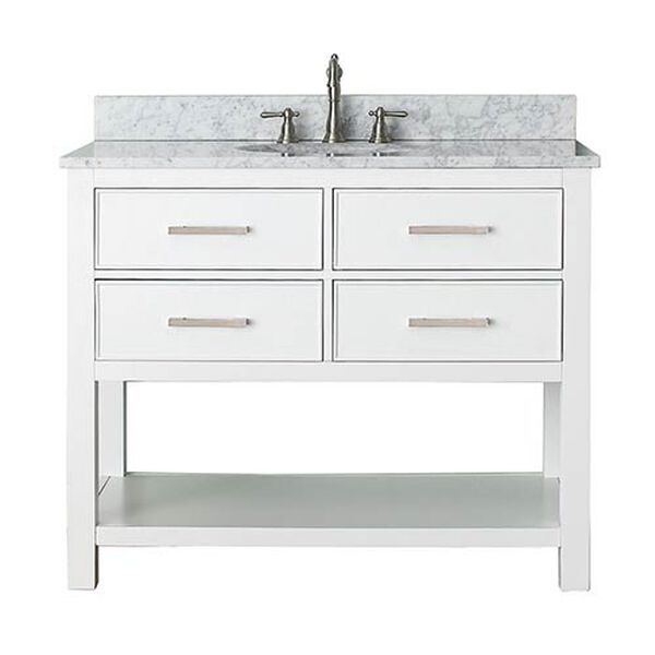 Brooks White 42-Inch Vanity Only, image 2