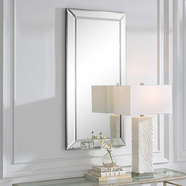 Evelyn Bevel Framed 24 In. x 48 In. Wall Mirror, image 4
