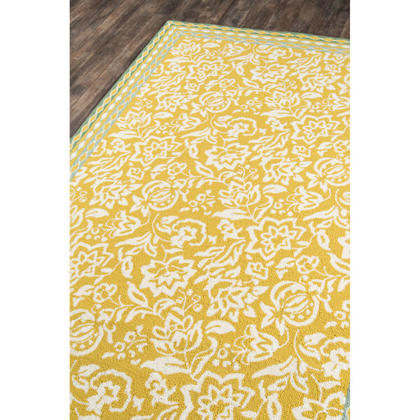 Under A Loggia Rokeby Road Yellow Rectangular: 8 Ft. x 10 Ft. Rug, image 2