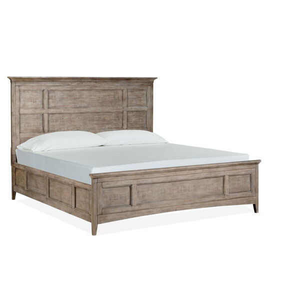 Paxton Place Dove Tail Grey Bed With Regular Rails, image 1