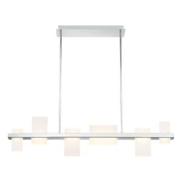 Pannello Chrome Integrated LED Chandelier, image 1
