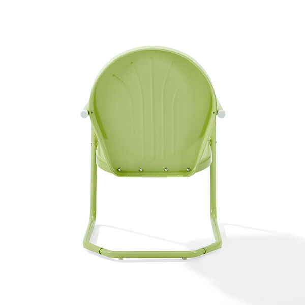 Griffith Key Lime Steel Outdoor Chair, image 3