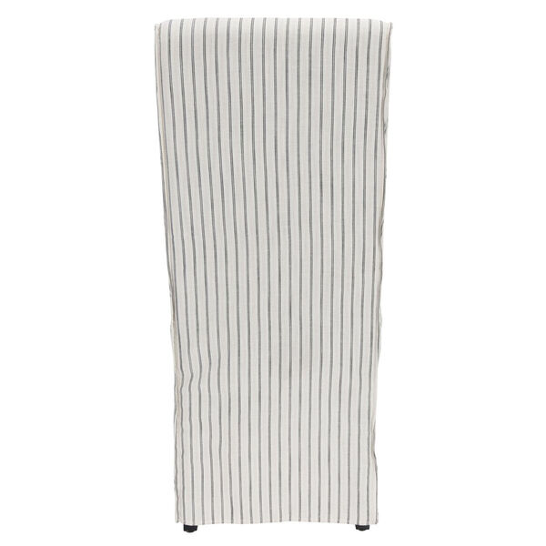 Camille Beige and Gray Stripe Upholstered Dining Chair, image 4